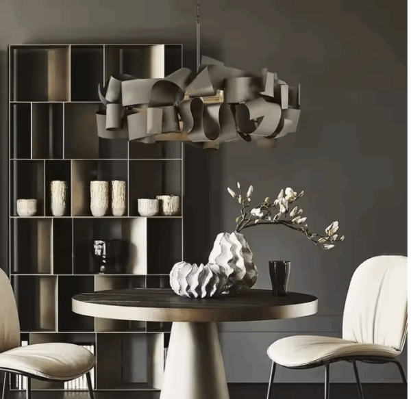 Harlow iron chandelier